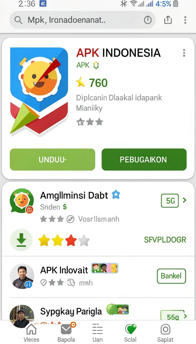 Pratinjau layar btn APK Terbaru: Download Cepat dan Gratis